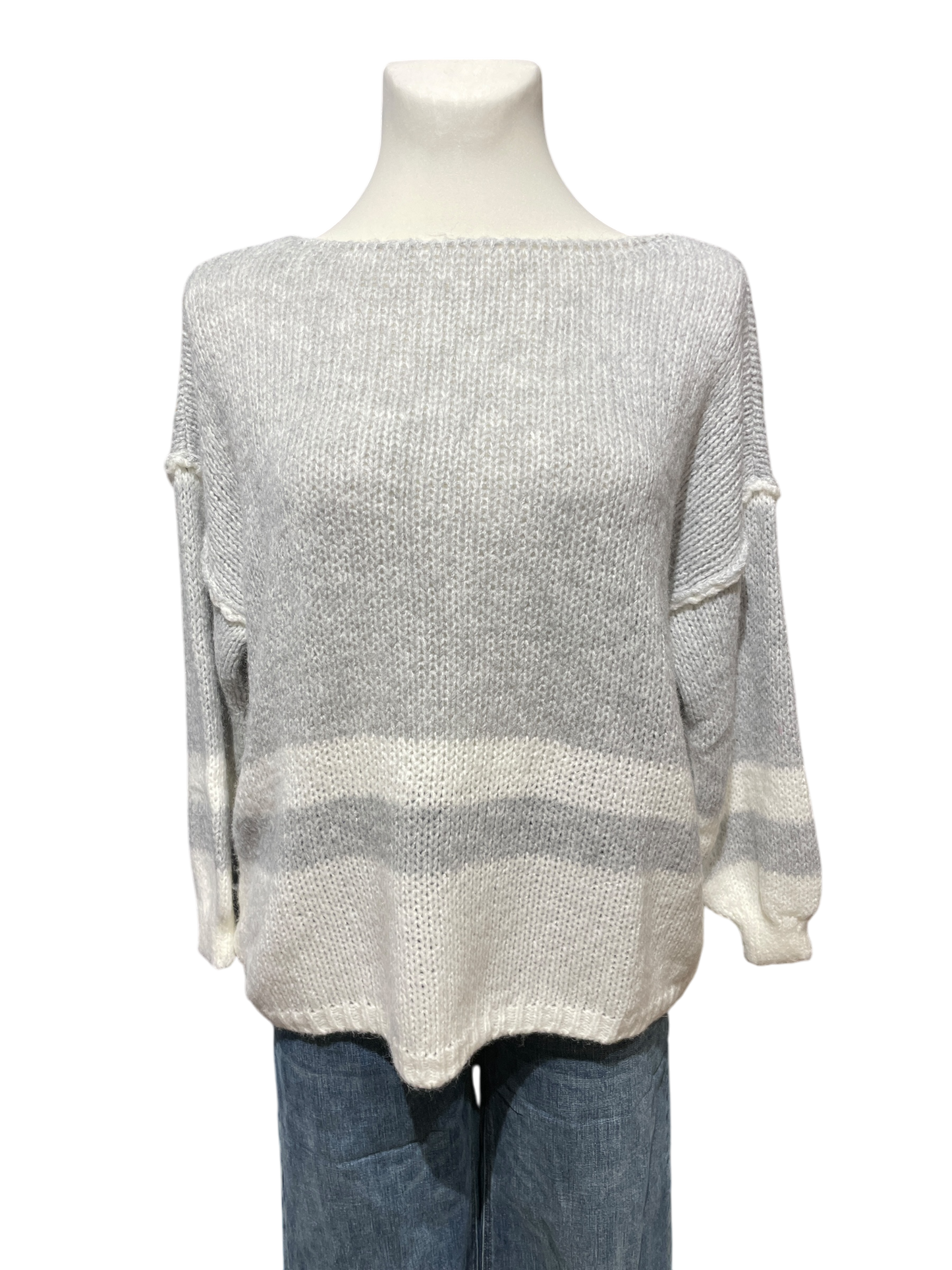 FaS783 Pullover mit Nähten