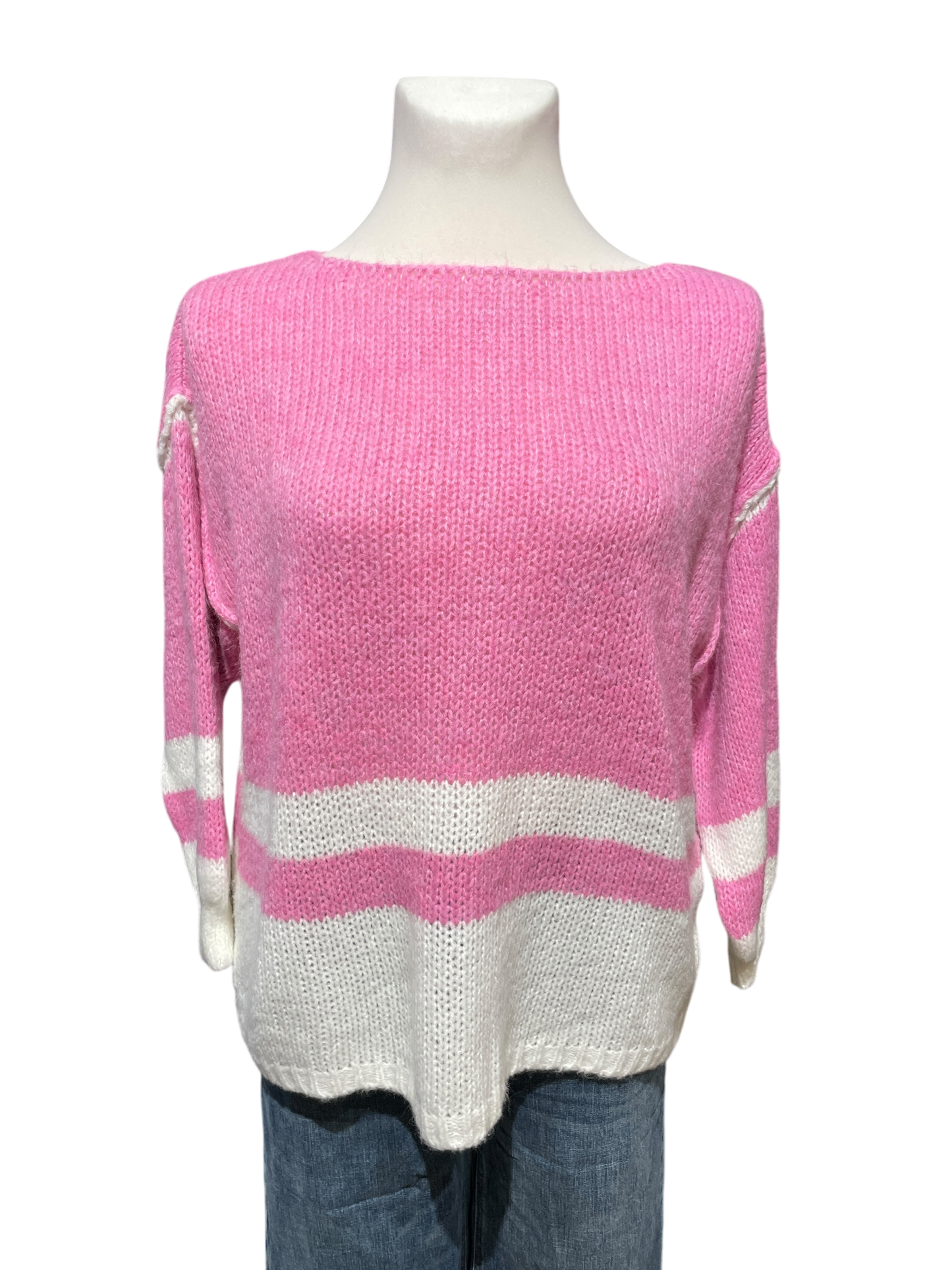 FaS783 Pullover mit Nähten