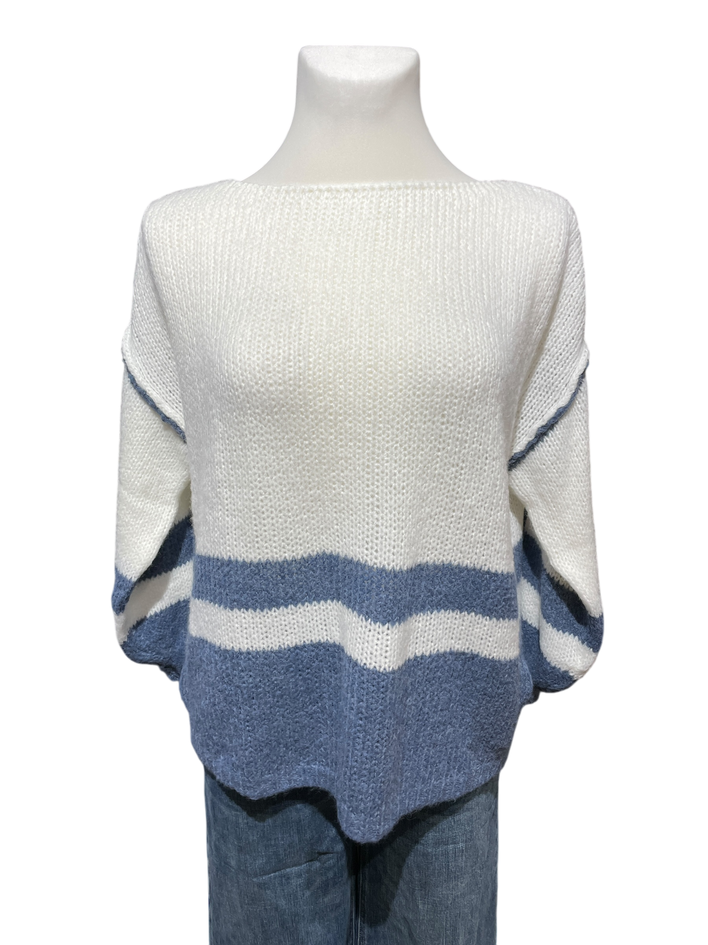 FaS783 Pullover mit Nähten