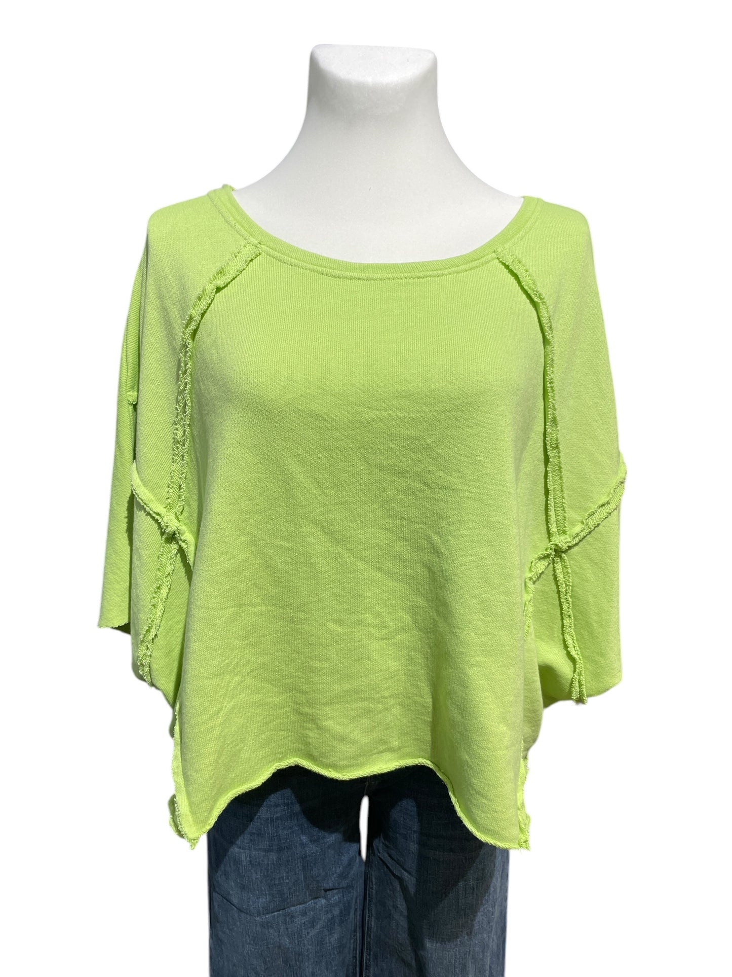 FaS801 Sweatshirt mit Nähten