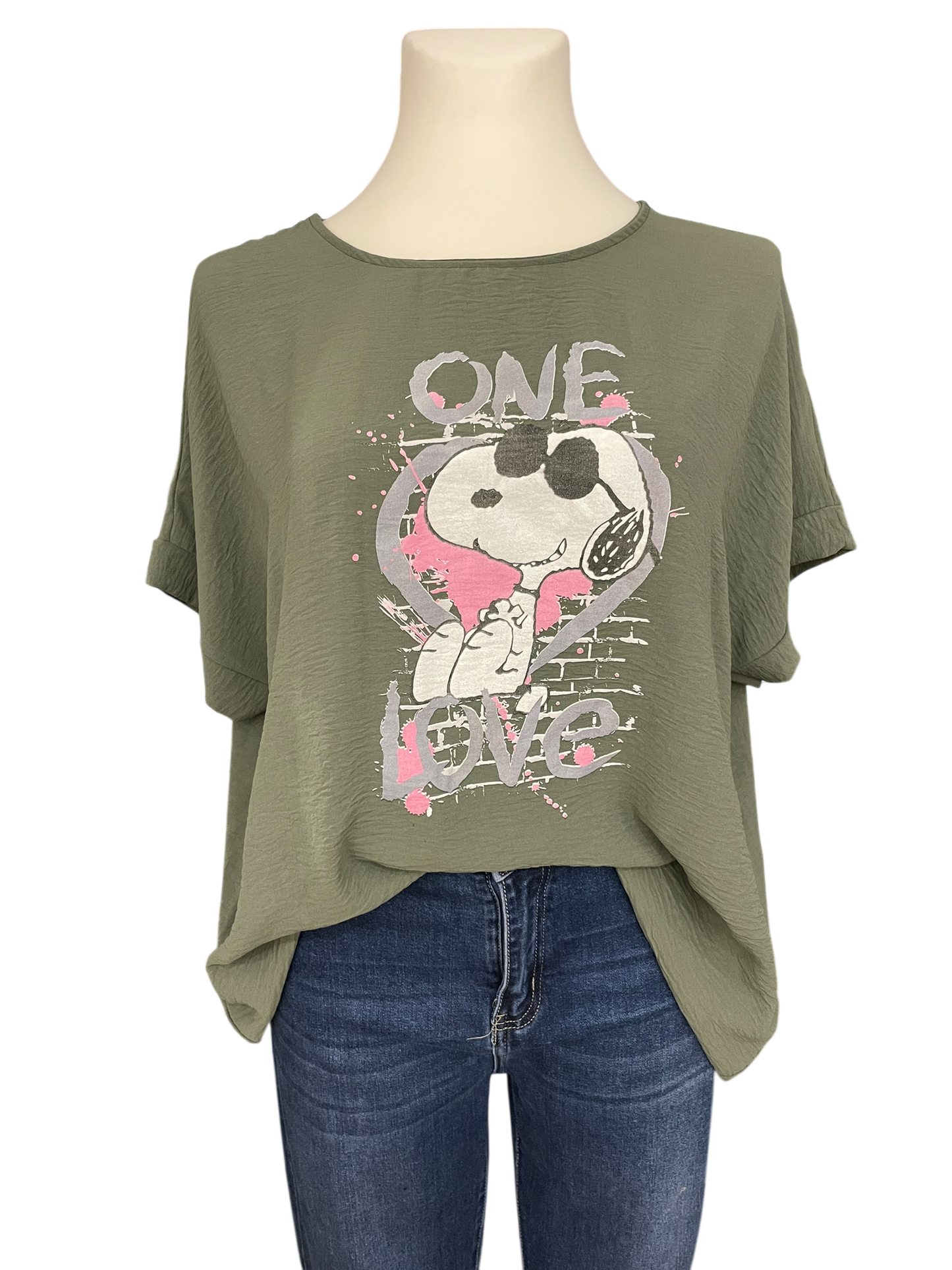 899 Blusen Shirt Snoopy