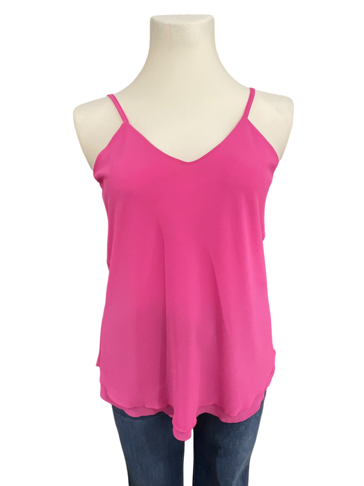 FaS806 Sommer Top mit Spaghettiträgern