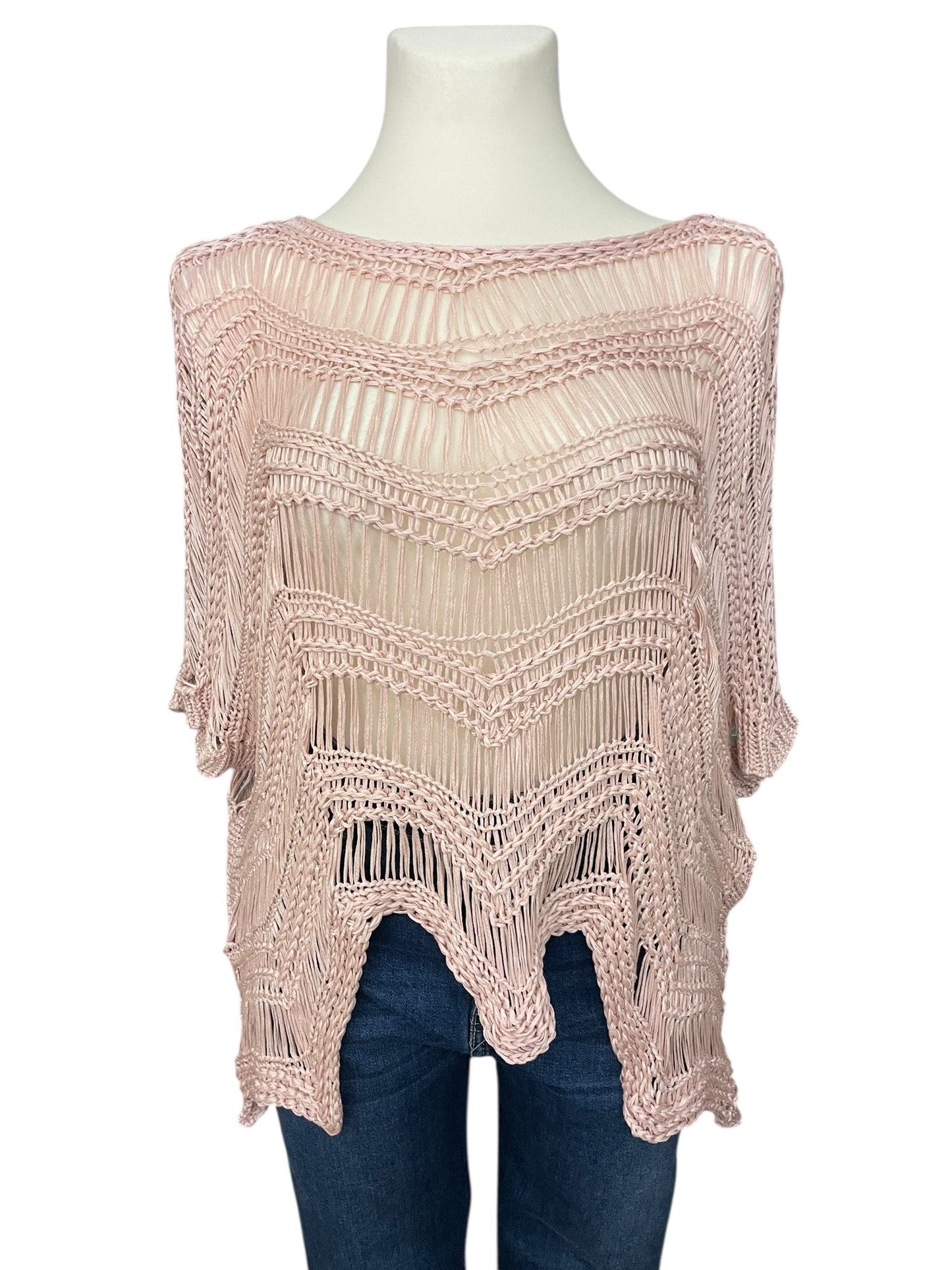 935 Häkel Pullover oversize
