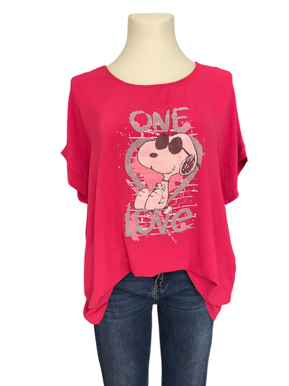 899 Blusen Shirt Snoopy