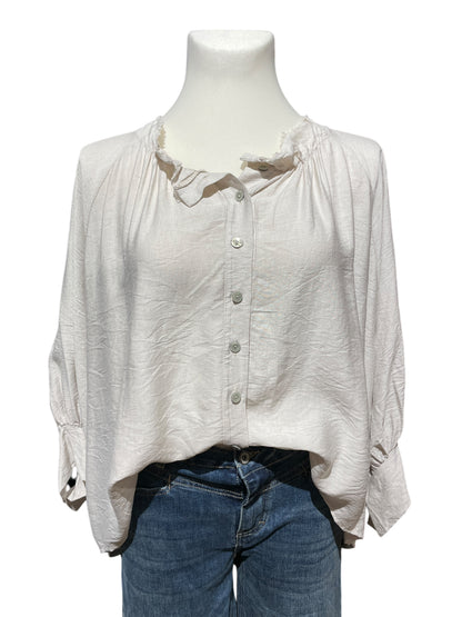 FaS789 Tunika Bluse uni