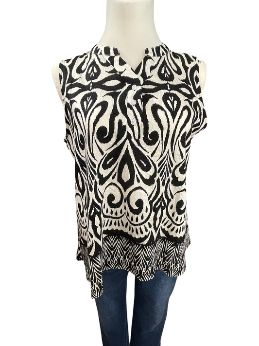 979 ärmellose Bluse S/M