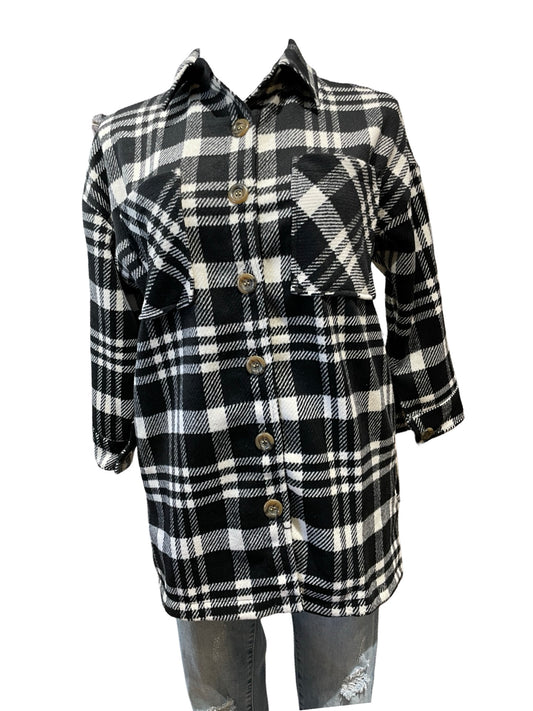 FaS651 Karohemd Jacke Flanell